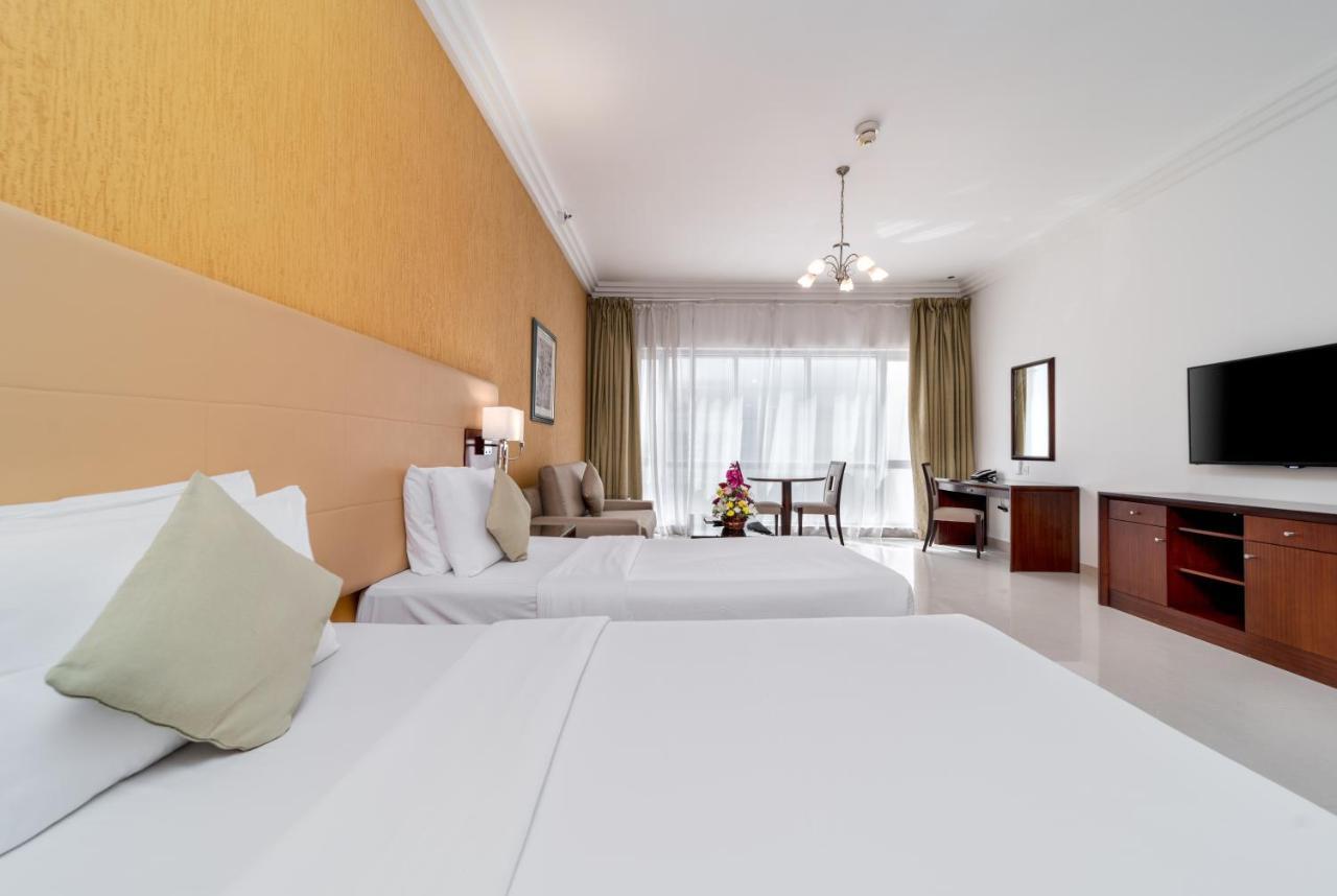 Star Metro Deira Hotel Apartments Dubai Exterior foto