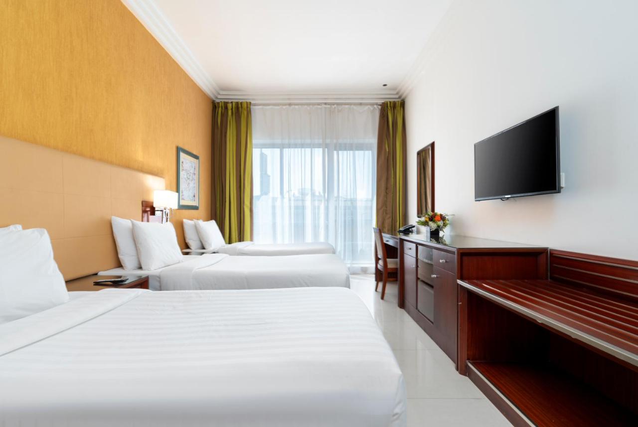 Star Metro Deira Hotel Apartments Dubai Exterior foto
